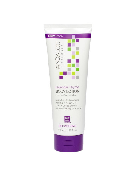 Loción Corporal Refrescante Andalou Naturals 226.8 ml Lavanda