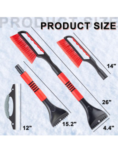 Cepillo de Nieve y Raspador de Hielo Cartman 66 cm 2