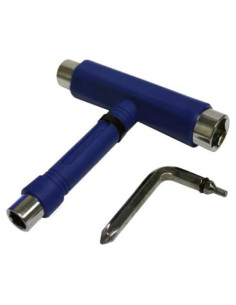 Herramienta en T Krown para Patineta Todo-en-Uno Azul