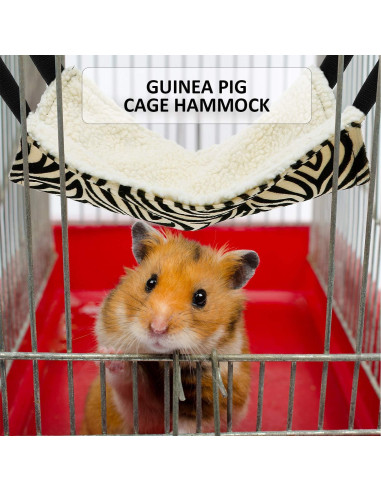 Hamaca para Mascotas Boao 4 Pcs - Leopardo, Cebra, Camello