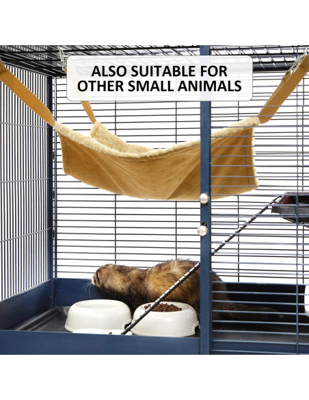 Hamaca para Mascotas Boao 4 Pcs - Leopardo, Cebra, Camello