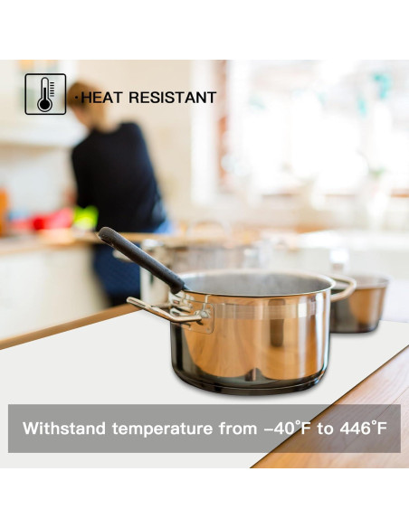 Alfombrilla de Silicona Ultibe 120x60cm Antideslizante Gris Beige