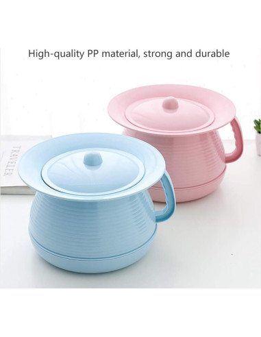 Orinal Portátil OOCOME Azul con Tapa Antiodores 226g