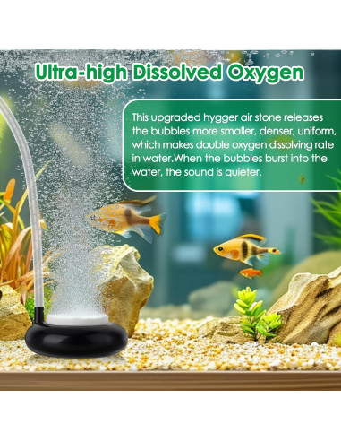Piedra de Aire para Acuario Hygger 5.08 cm, Burbujeador Nano