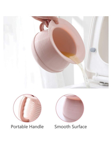 Orinal Portátil OOCOME Azul con Tapa Antiodores 226g