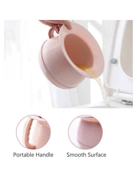 Orinal Portátil OOCOME Azul con Tapa Antiodores 226g