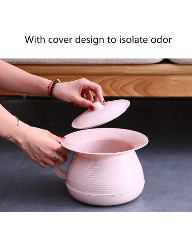 Orinal Portátil OOCOME Azul con Tapa Antiodores 226g