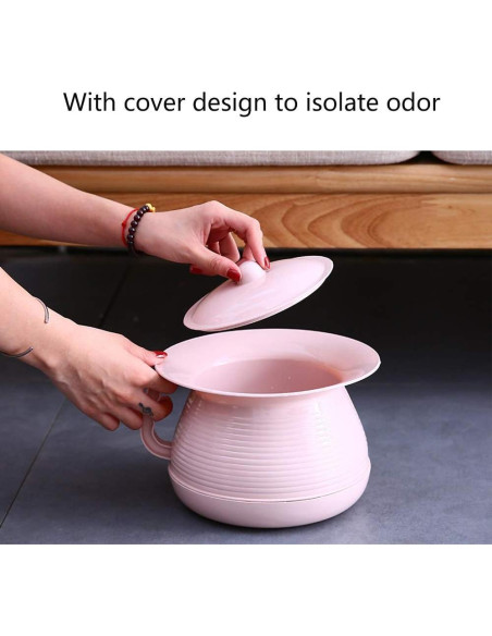 Orinal Portátil OOCOME Azul con Tapa Antiodores 226g