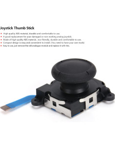 Joystick Analógico Reemplazo SYH&AQYE para Switch/Switch Lite Negro 2