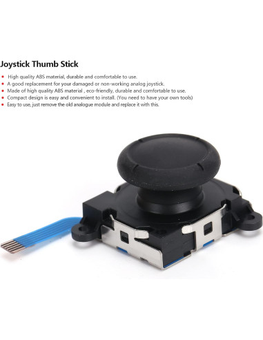 Joystick Analógico Reemplazo SYH&AQYE para Switch/Switch Lite Negro