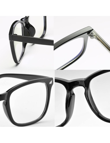 Gafas de Lente Claro Marco Cuadrado EYLRIM Unisex 52mm