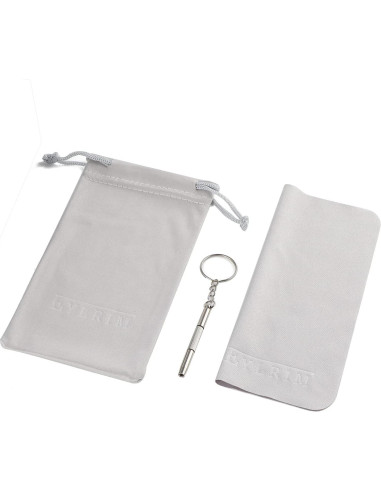 Gafas de Lente Claro Marco Cuadrado EYLRIM Unisex 52mm