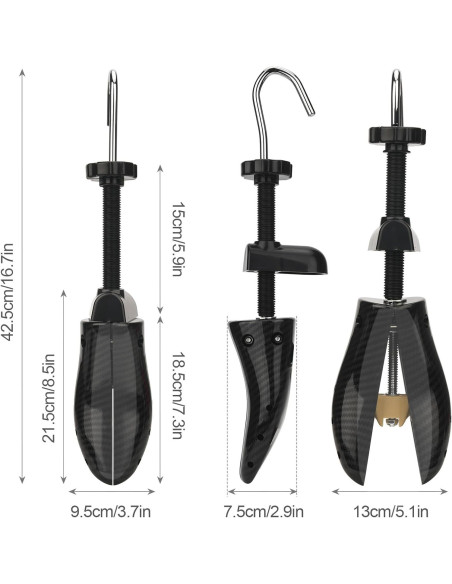Estirador de Zapatos Profesional MISERWE con Bolsa de Transporte