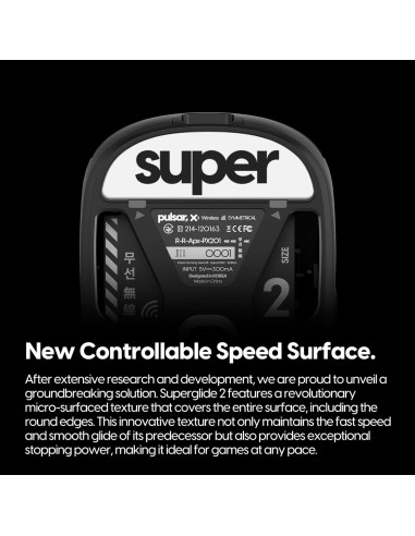 Superglide 2 - Superficie de Velocidad para Ratón Pulsar