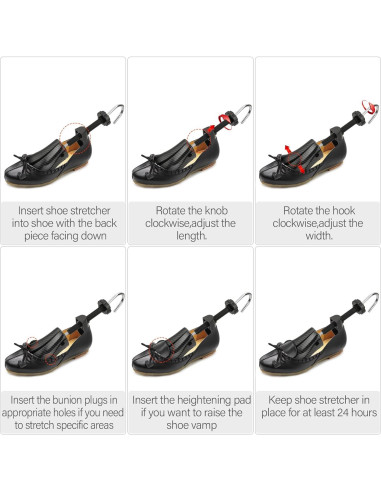 Estirador de Zapatos Profesional MISERWE con Bolsa de Transporte