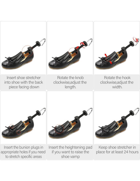 Estirador de Zapatos Profesional MISERWE con Bolsa de Transporte