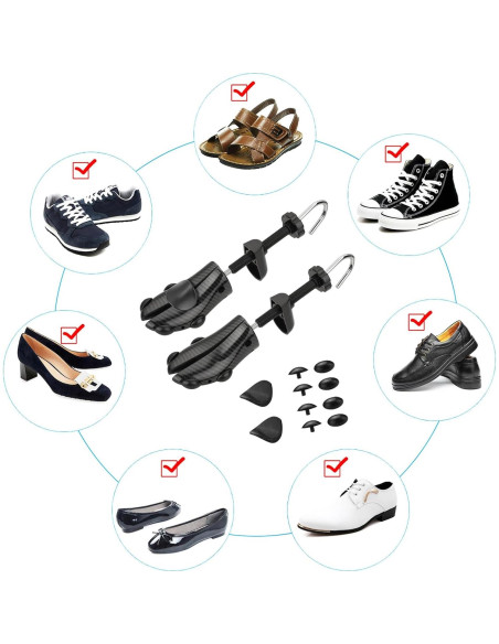 Estirador de Zapatos Profesional MISERWE con Bolsa de Transporte