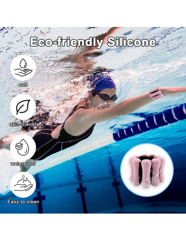 Pesas de Tobillo Ajustables Yurugoing 0.91 kg Rosa