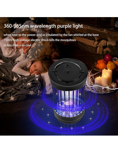 Trampa de Insectos Eléctrica Lulu Home 2 Paquetes 1500V