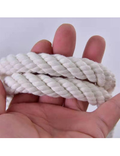 Línea de Ropa Portátil K Y KANGYUN 15m Algodón Blanco 2