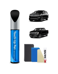 Kit de pintura de retoque metálico negro ágata RSACET 12.1ml