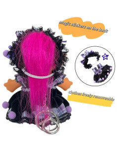 Llave de anillo Troll Vintage 10 Piezas Juguete Llavero 2