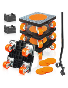 Juego de Movers de Muebles Vexercisehoop - 4 Ruedas 400 kg