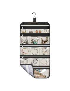 Organizador de Joyería Colgante MISSLO Plegable 14 Compartimentos