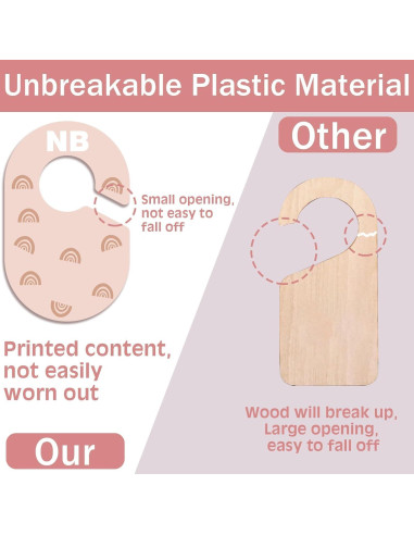 Divisores de Armario para Bebés Hepertise - 8 Piezas Organizador