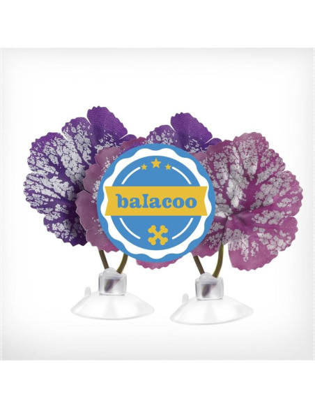 Hamaca para Betta Balacoo 2 Pcs Hoja Acuática con Ventosa