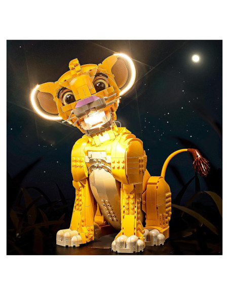 Kit de Iluminación LED Brickshining para Lego Simba 43247