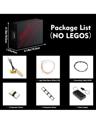 Kit de Iluminación LED Brickshining para Lego Simba 43247