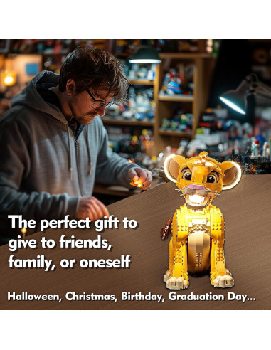 Kit de Iluminación LED Brickshining para Lego Simba 43247