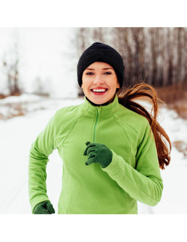 Diademas de Invierno Whaline 5 Piezas con Perlas y Punto