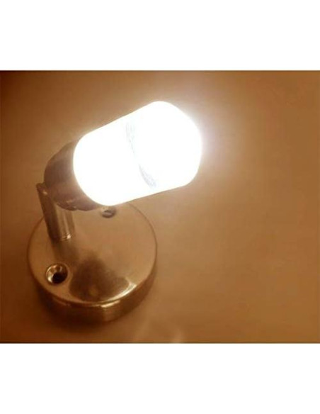 Luz de lectura LED Dream Lighting 12V Níquel 100 Lúmenes