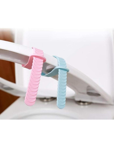 Banda Elevadora de Asiento de Inodoro Shanky Mart 4 Piezas