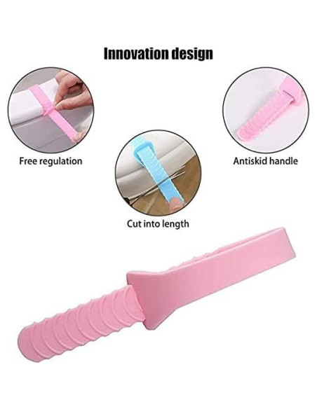 Banda Elevadora de Asiento de Inodoro Shanky Mart 4 Piezas