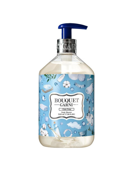 Jabón Líquido Corporal Bouquet Garni 500 ml - Hidratante y Fragancia Duradera