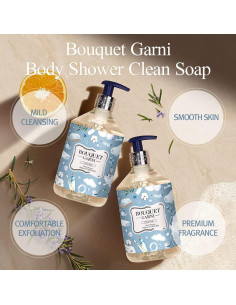 Jabón Líquido Corporal Bouquet Garni 500 ml - Hidratante y Fragancia Duradera 2