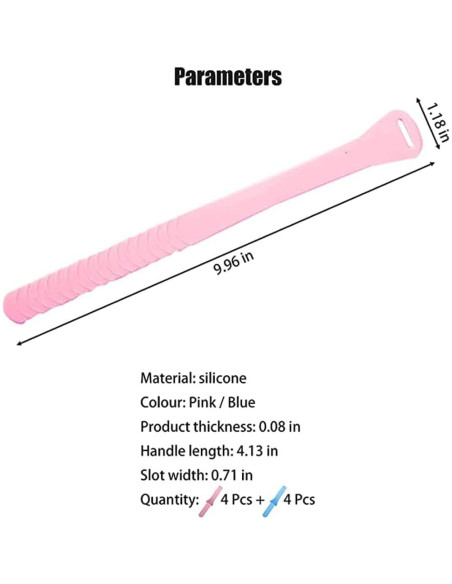 Banda Elevadora de Asiento de Inodoro Shanky Mart 4 Piezas