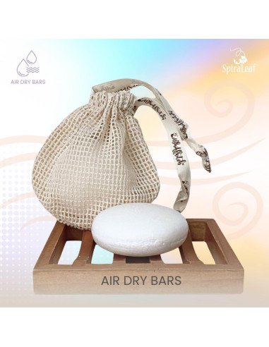 Barras de Champú Sólido Spiraleaf x2 - Sin Fragancia, 181g