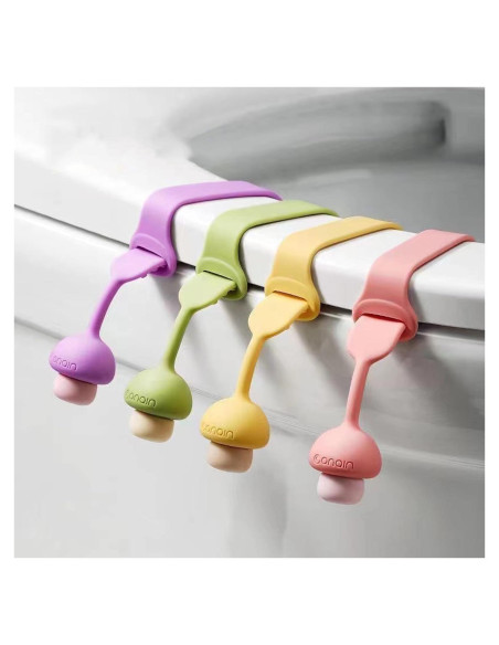 Elevadores de Tapa de Inodoro Silicona SZLYTYUN 24cm 4 Colores