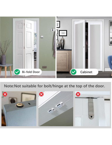 Cerradura de Seguridad Bifold BILLROAD para Niños y Mascotas