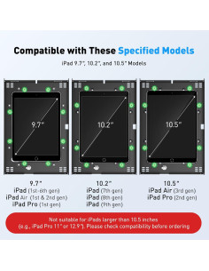 Soporte Kiosco Anti-Robo AboveTEK para iPad - Modelo TH-328B 2