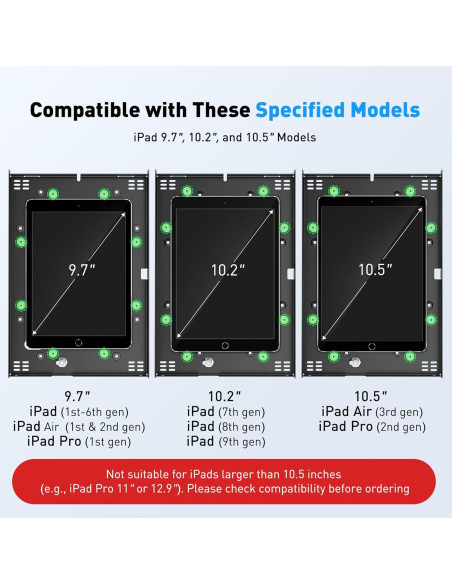 Soporte Kiosco Anti-Robo AboveTEK para iPad - Modelo TH-328B