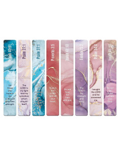 8 Marcadores Magnéticos Morjor - Versículos Bíblicos Ánimo y Fuerza 2