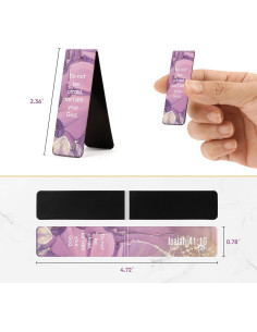 8 Marcadores Magnéticos Morjor - Versículos Bíblicos Ánimo y Fuerza 2 2