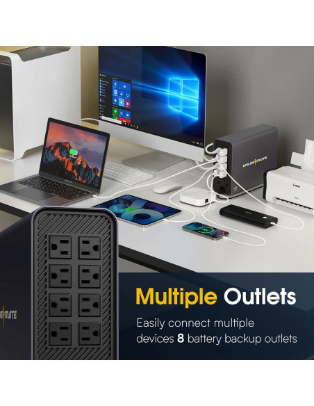 UPS de Batería LiFePO4 1000VA/800W GOLDENMATE Pro 2025