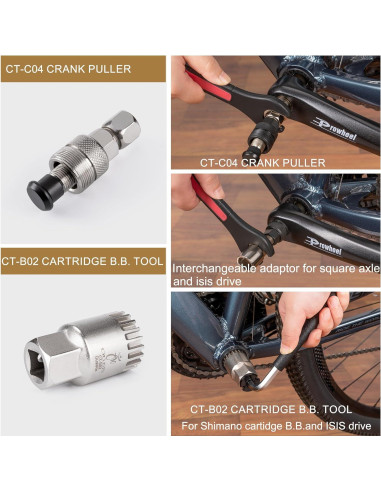 Kit de Herramientas para Bicicleta CYCLISTS 7 Piezas con Estuche