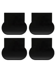 Levantador de Tapa de Inodoro DOITOOL - 4 Pcs - Negro